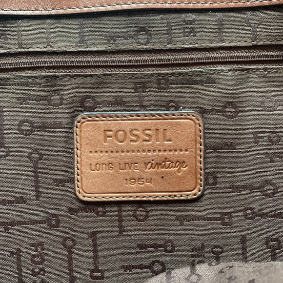 FOSSIL | Brown Leather Bag - Picture 14 of 15